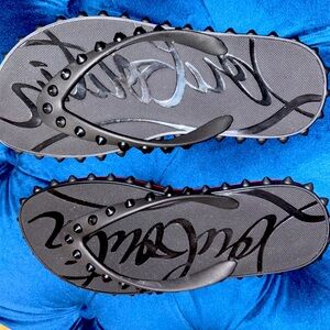 Brand new Christian Louboutin sandals never worn size 6.5